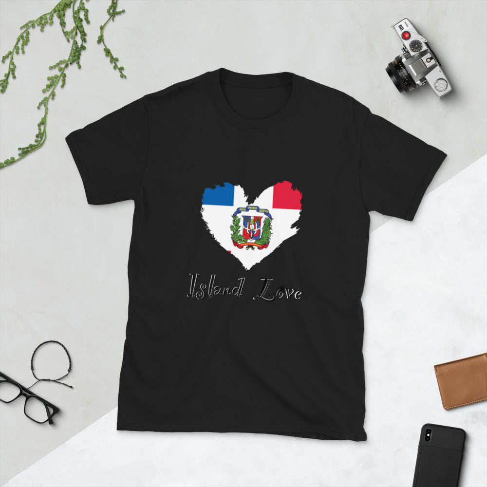 Dominican Republic Island Love Short-Sleeve Unisex T-Shirt