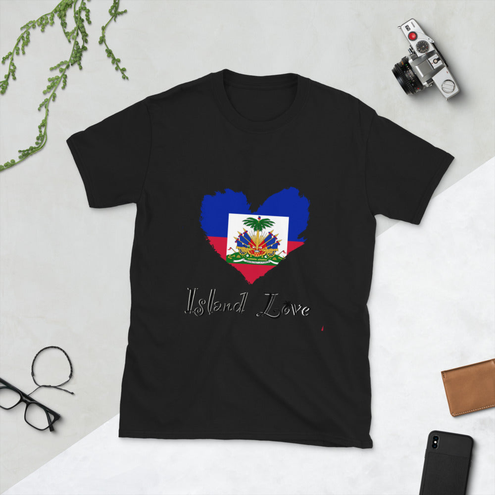 Haiti Island Love Short-Sleeve Unisex T-Shirt