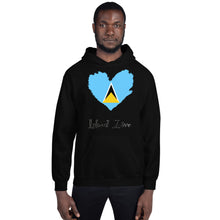 Load image into Gallery viewer, St. Lucia Island Love Unisex Hoodie
