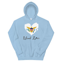 Load image into Gallery viewer, U.S. Virgin Islands Island Love Unisex Hoodie
