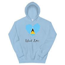 Load image into Gallery viewer, St. Lucia Island Love Unisex Hoodie
