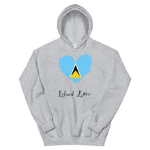 Load image into Gallery viewer, St. Lucia Island Love Unisex Hoodie
