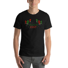 Load image into Gallery viewer, Juneteenth RGB Short-Sleeve Unisex T-Shirt

