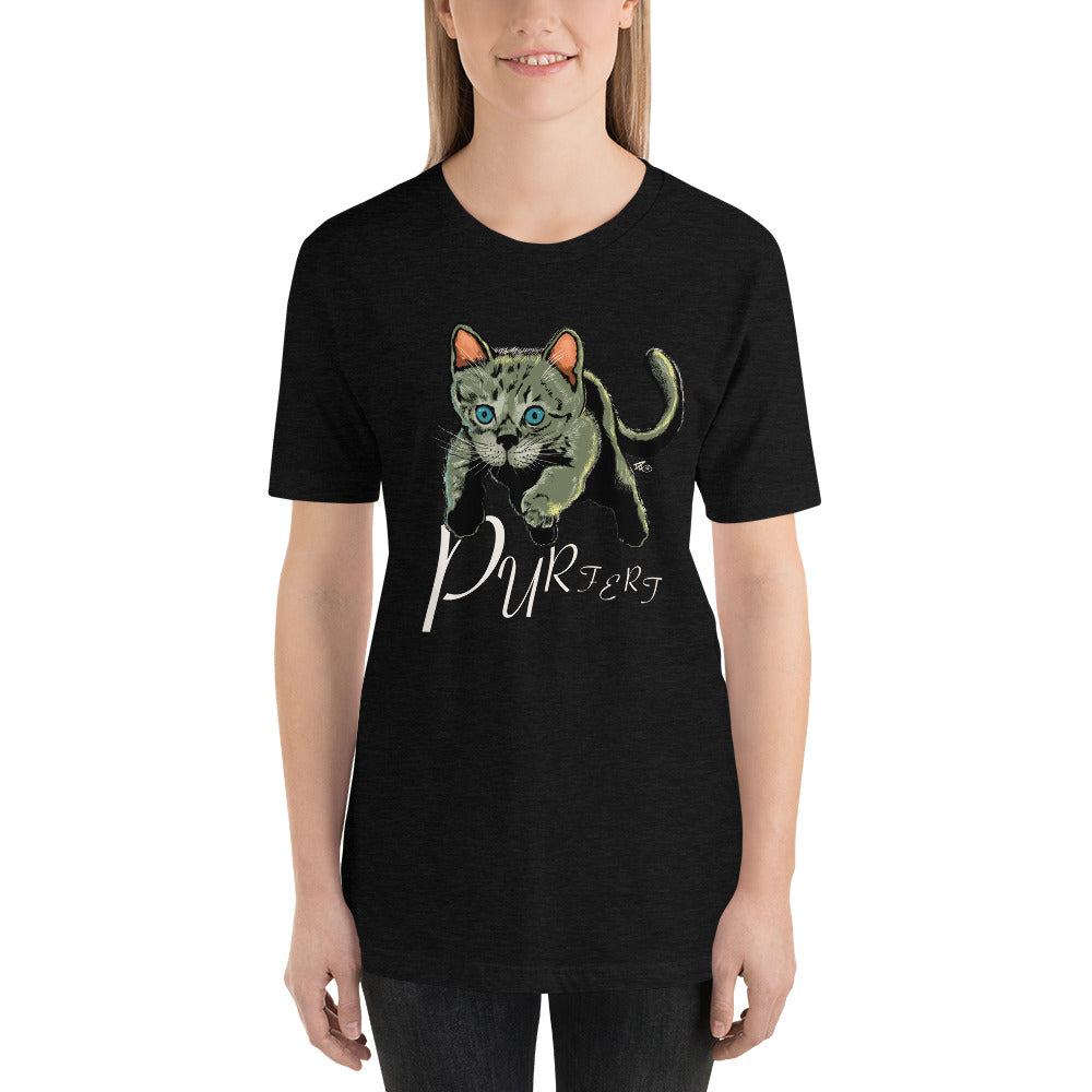 Purfect Kitty Cat Short-Sleeve Unisex T-Shirt