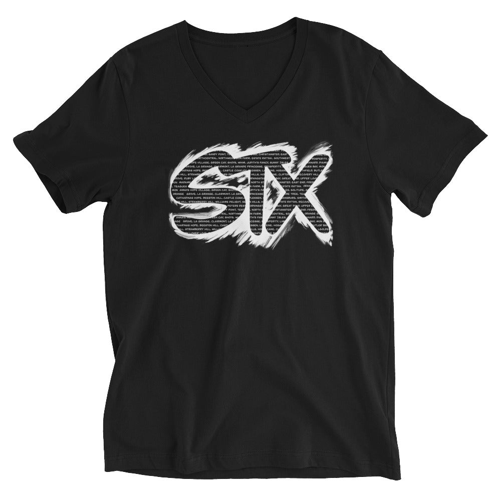 STX St. Croix Unisex Short Sleeve V-Neck T-Shirt