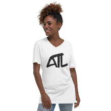 Load image into Gallery viewer, ATL Atlanta Unisex Short Sleeve V-Neck T-Shirt
