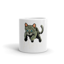 Load image into Gallery viewer, Purfect Kitty Cat White glossy mug
