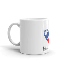 Load image into Gallery viewer, Puerto Rico Island Love White glossy mug
