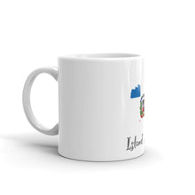 Load image into Gallery viewer, Dominican Republic Island Love White glossy mug
