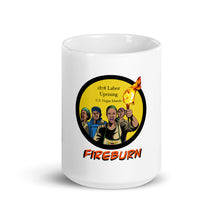 Load image into Gallery viewer, Fire Burn White glossy mug
