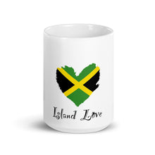 Load image into Gallery viewer, Jamaica Island Love White glossy mug
