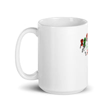 Load image into Gallery viewer, Juneteenth White glossy mug
