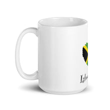 Load image into Gallery viewer, Jamaica Island Love White glossy mug
