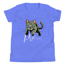 Load image into Gallery viewer, Purfect Kitty Cat Youth Short Sleeve T-Shirt
