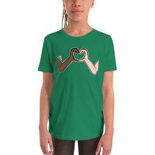 Load image into Gallery viewer, Ava&#39;s Designs Love  Youth Short Sleeve T-Shirt
