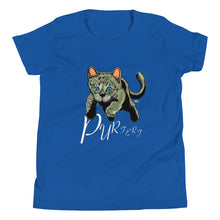 Load image into Gallery viewer, Purfect Kitty Cat Youth Short Sleeve T-Shirt
